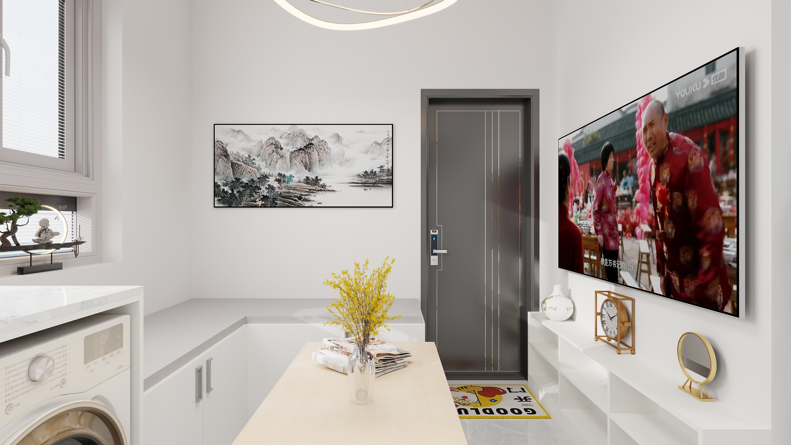 刘振-国棉四厂家属院34㎡2室-装修设计方案