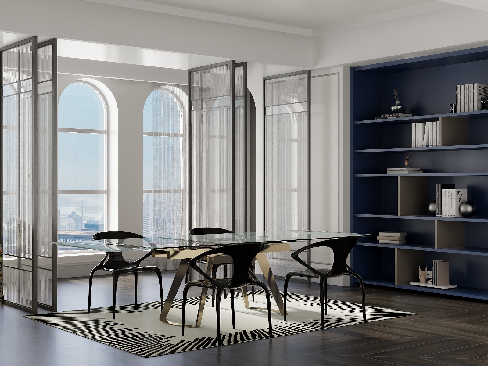 上海淮海初级设计师朱玉萧-售楼处-公装-装修设计方案