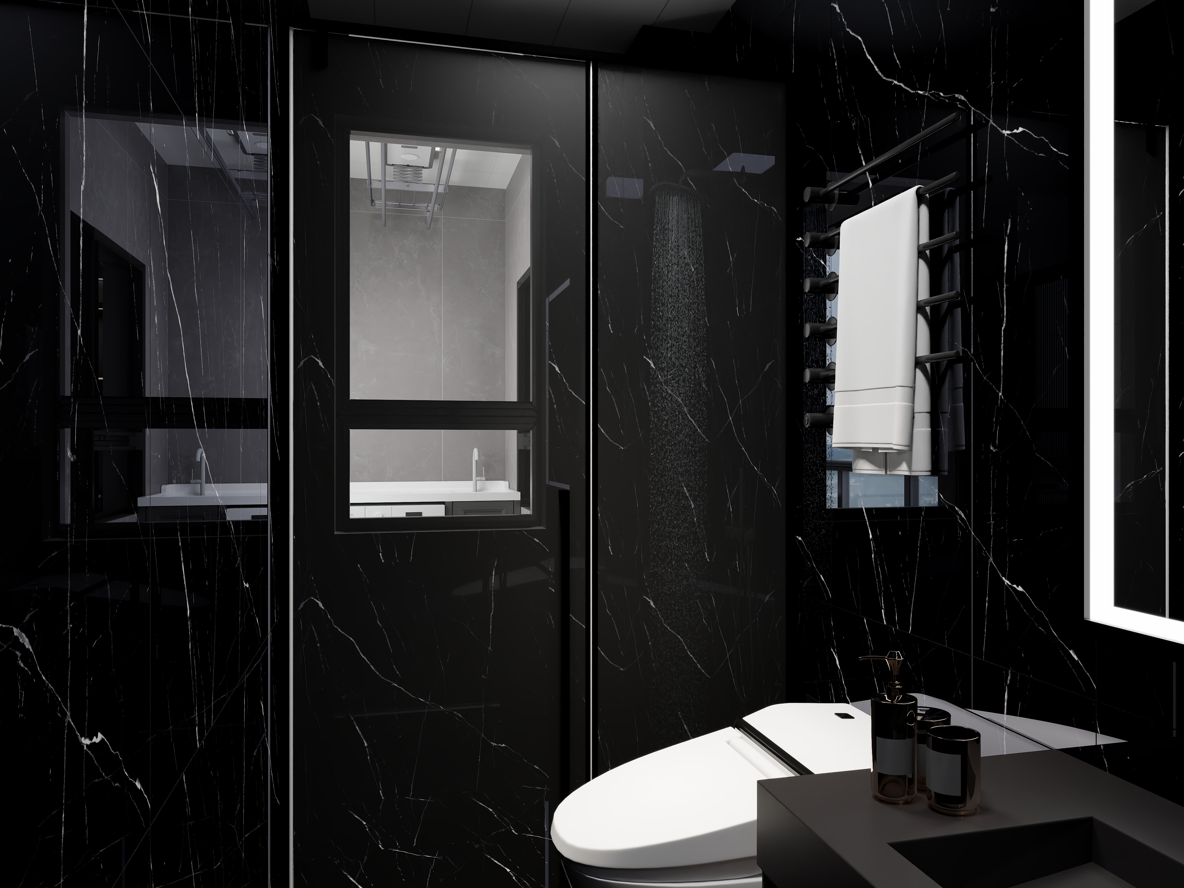 艺雅丽-110平现代简约装修效果图