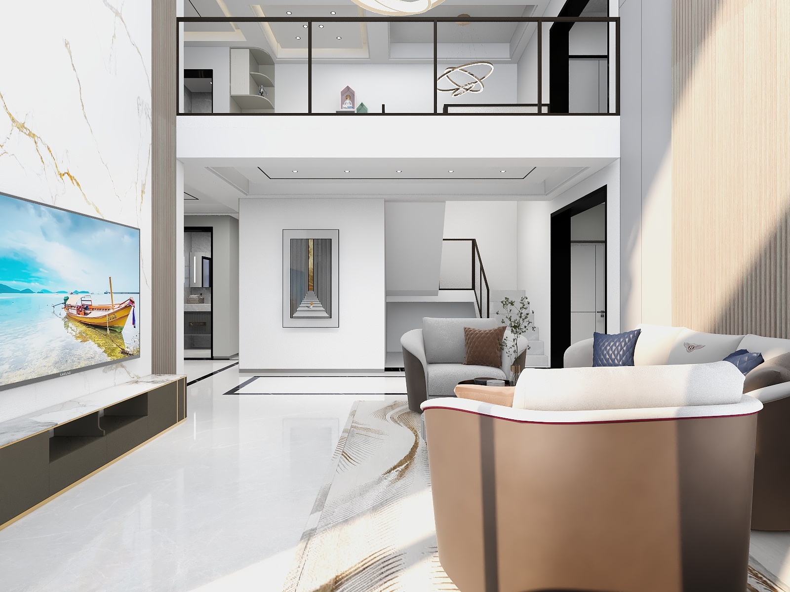 设计fromlife-152平跃层极简风格-装修设计方案