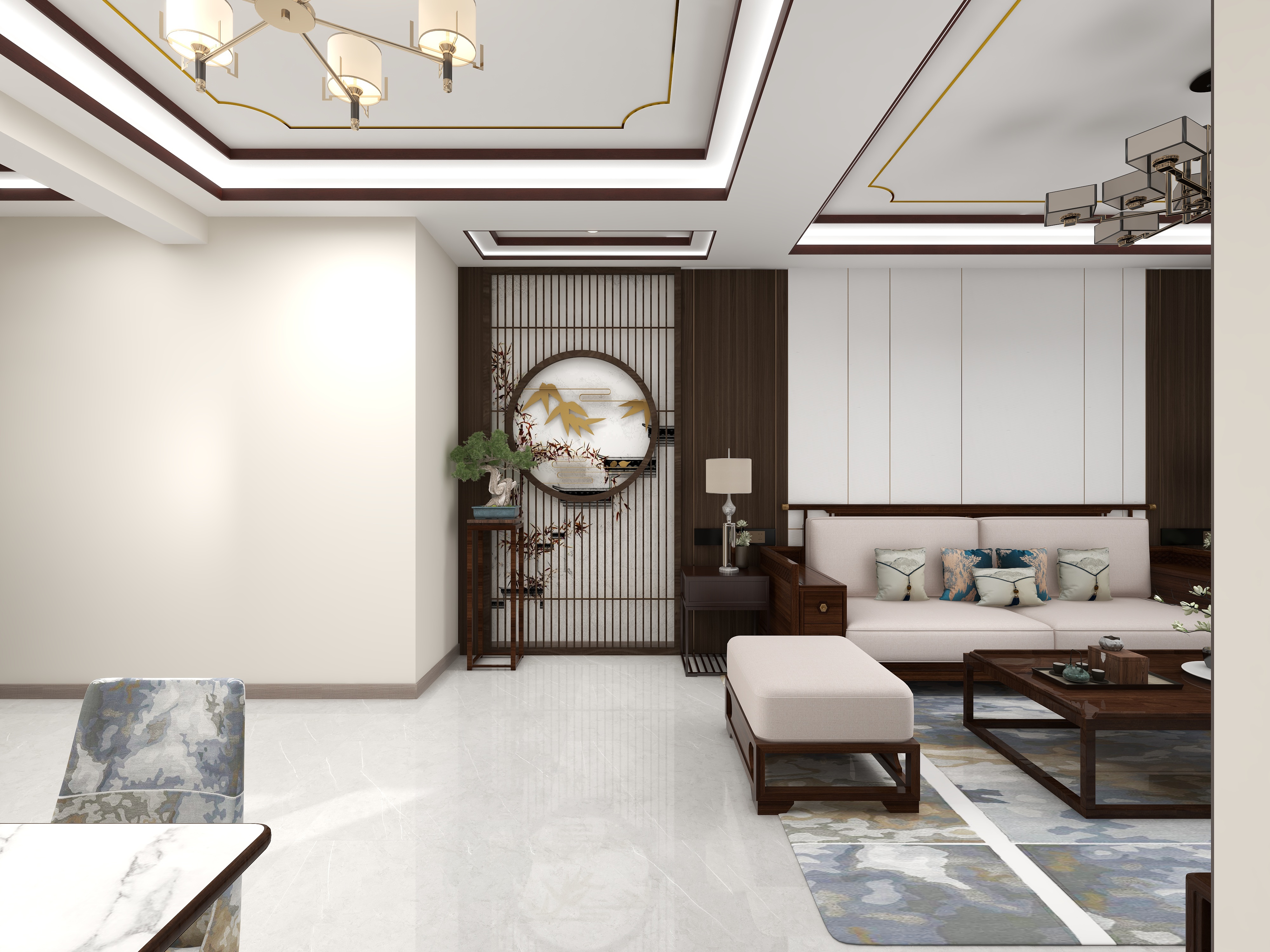 设计师I凌睿-玉园捌号楼壹贰零柒三室-装修设计方案