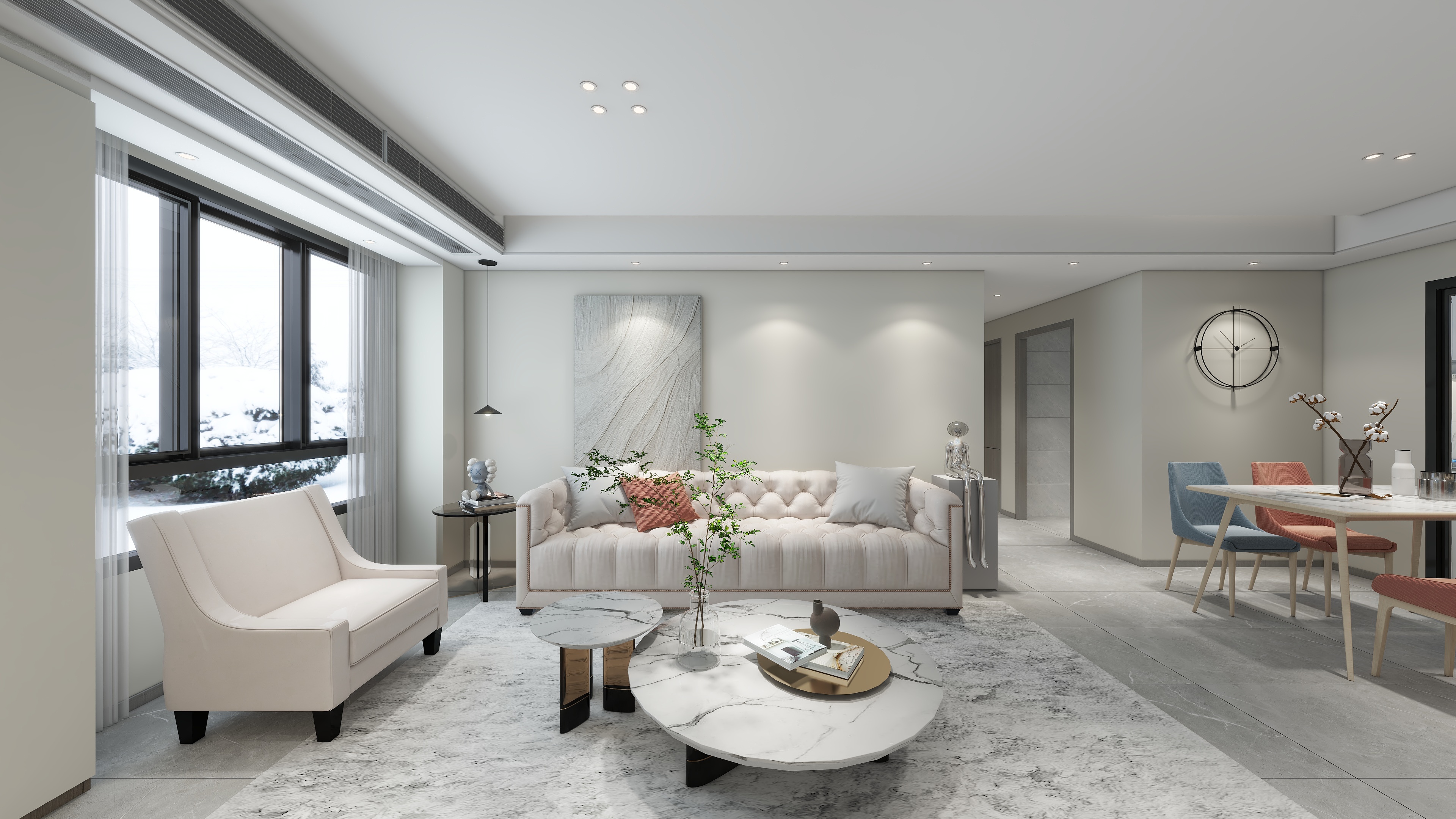 沈有波-天境云著三室两厅51151现代简约-装修设计方案