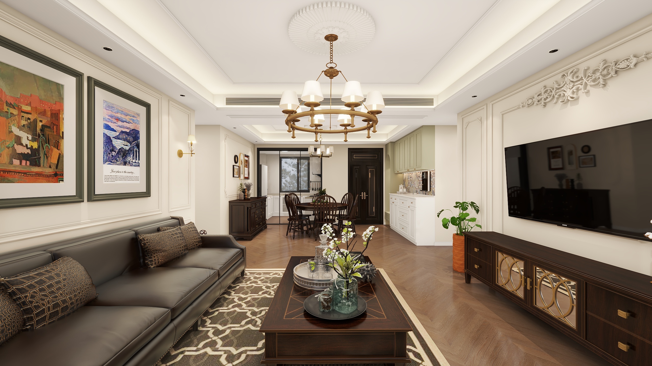 WLdesign-中海铂悦公馆-装修设计方案