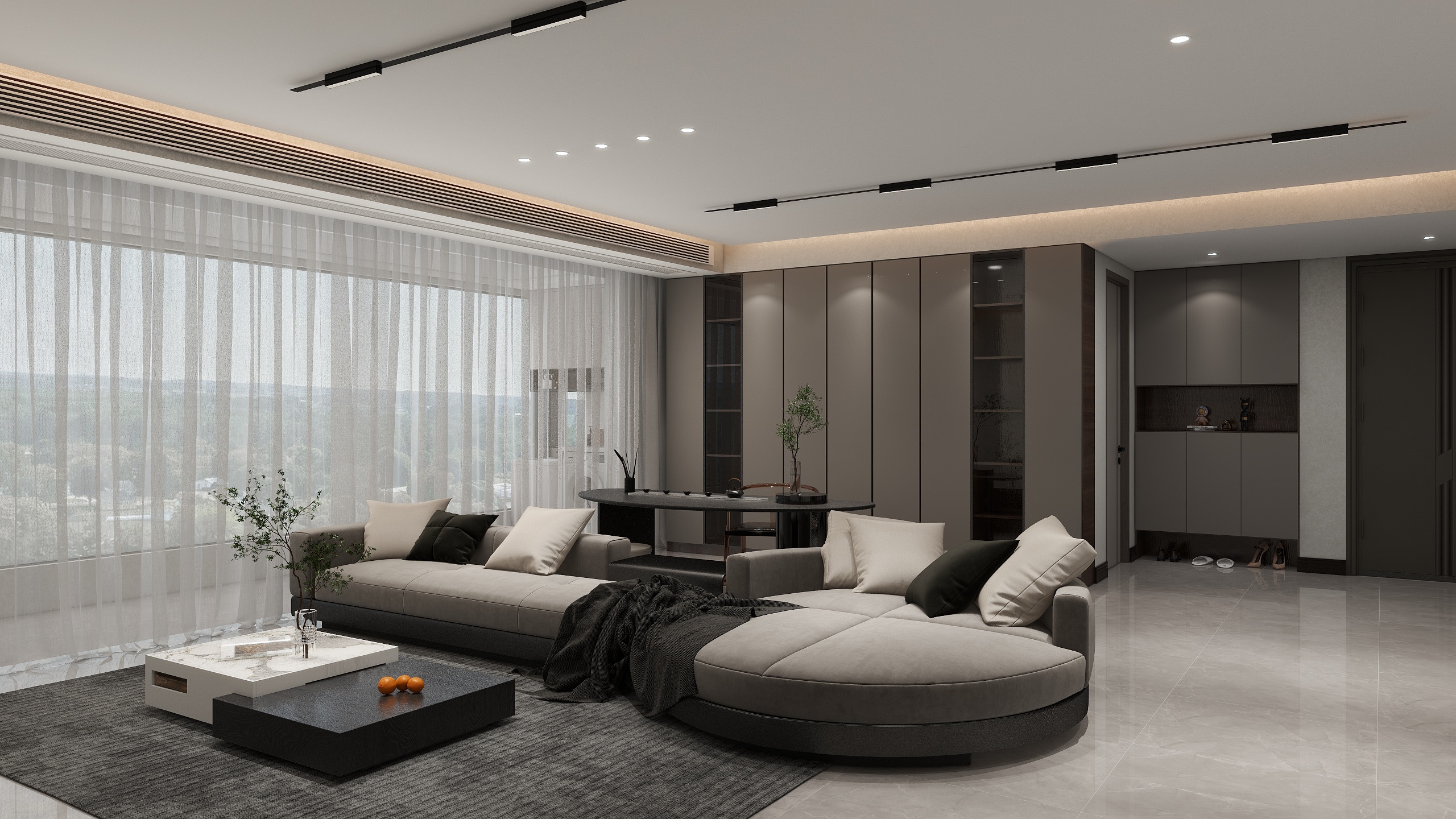 白桃汽水Ydrz-阳光城159平方-装修设计方案