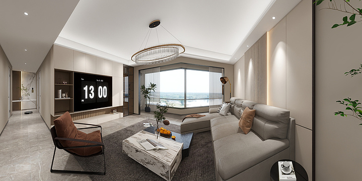 吴欢123-轻奢风格-装修设计方案