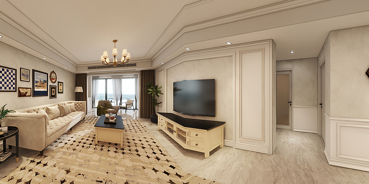 龙健-未来城设计-美式-装修设计方案