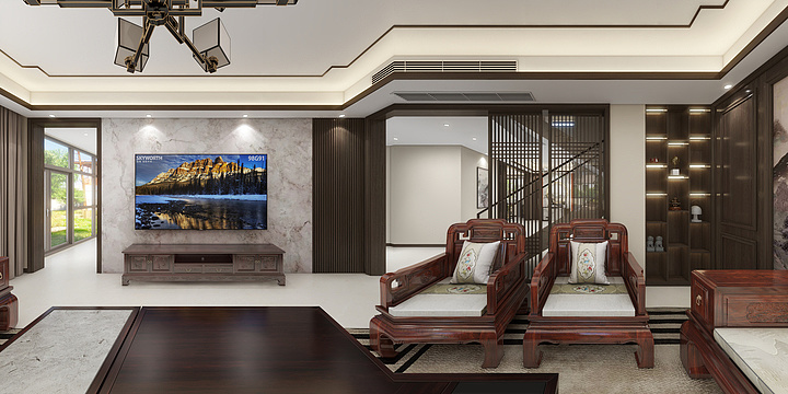 符圣先-自建别墅四层-装修设计方案