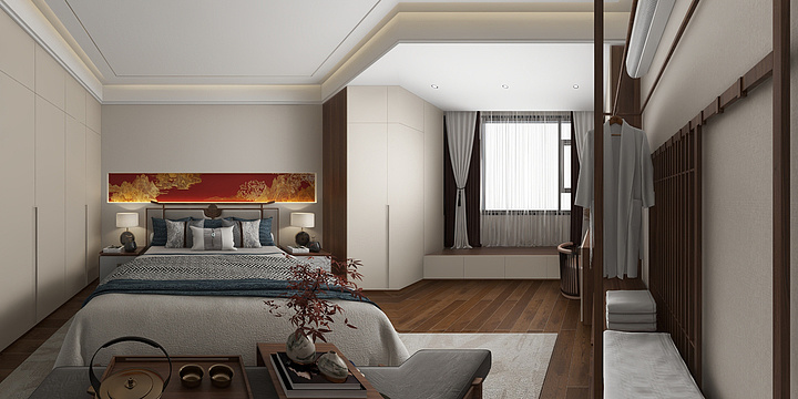 小巨蛋TUQp-苏总自建房三楼-装修设计方案