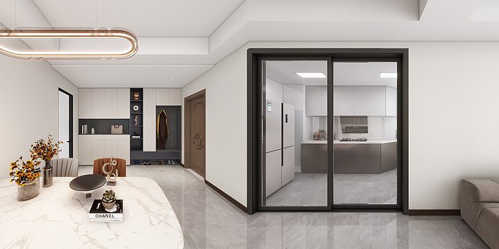 青白江欧曼家居-瀚城绿洲107陈姐-装修设计方案