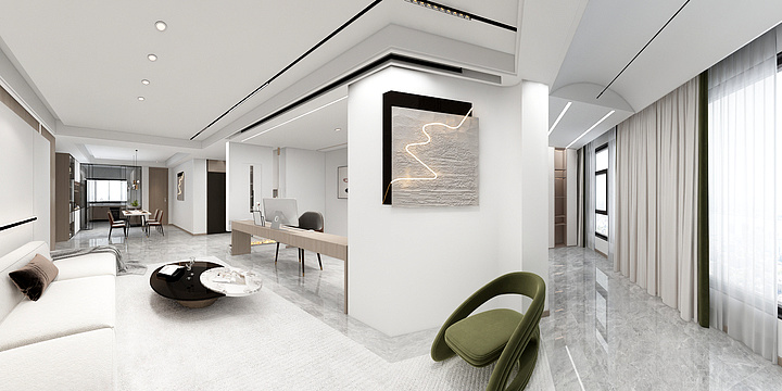 余生只做一件事设计-华董璞丽府-装修设计方案