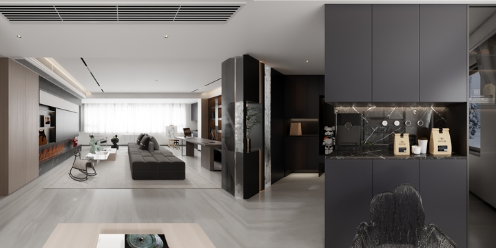 KJL设PPQG-现代简约120㎡3室-装修设计方案