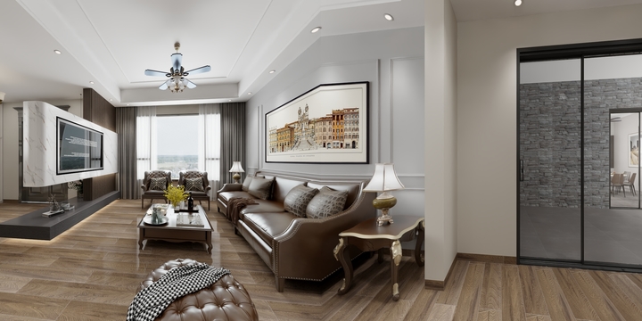 永叶空间设计-鸡啼岗-谢姐别墅新居-4-装修设计方案