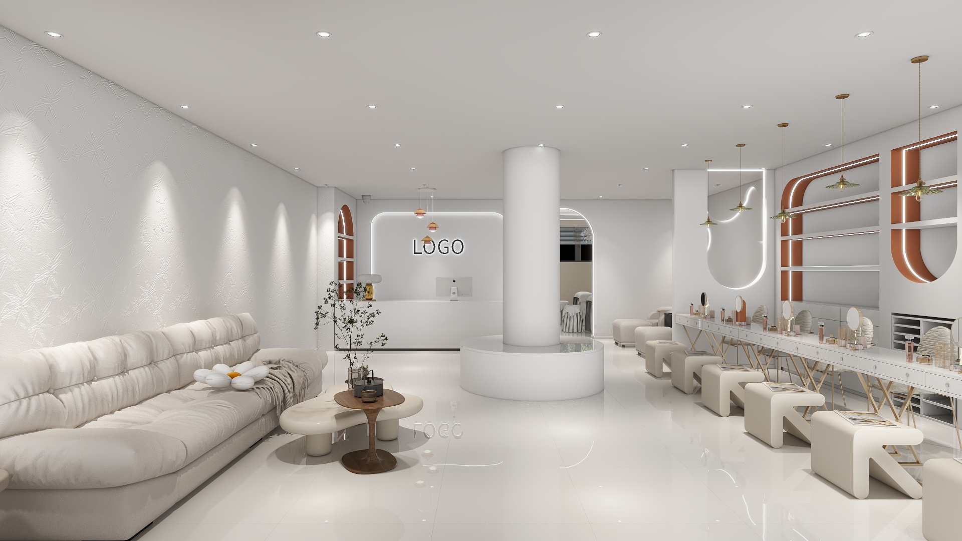 张文龙PVqz-美甲店-装修设计方案