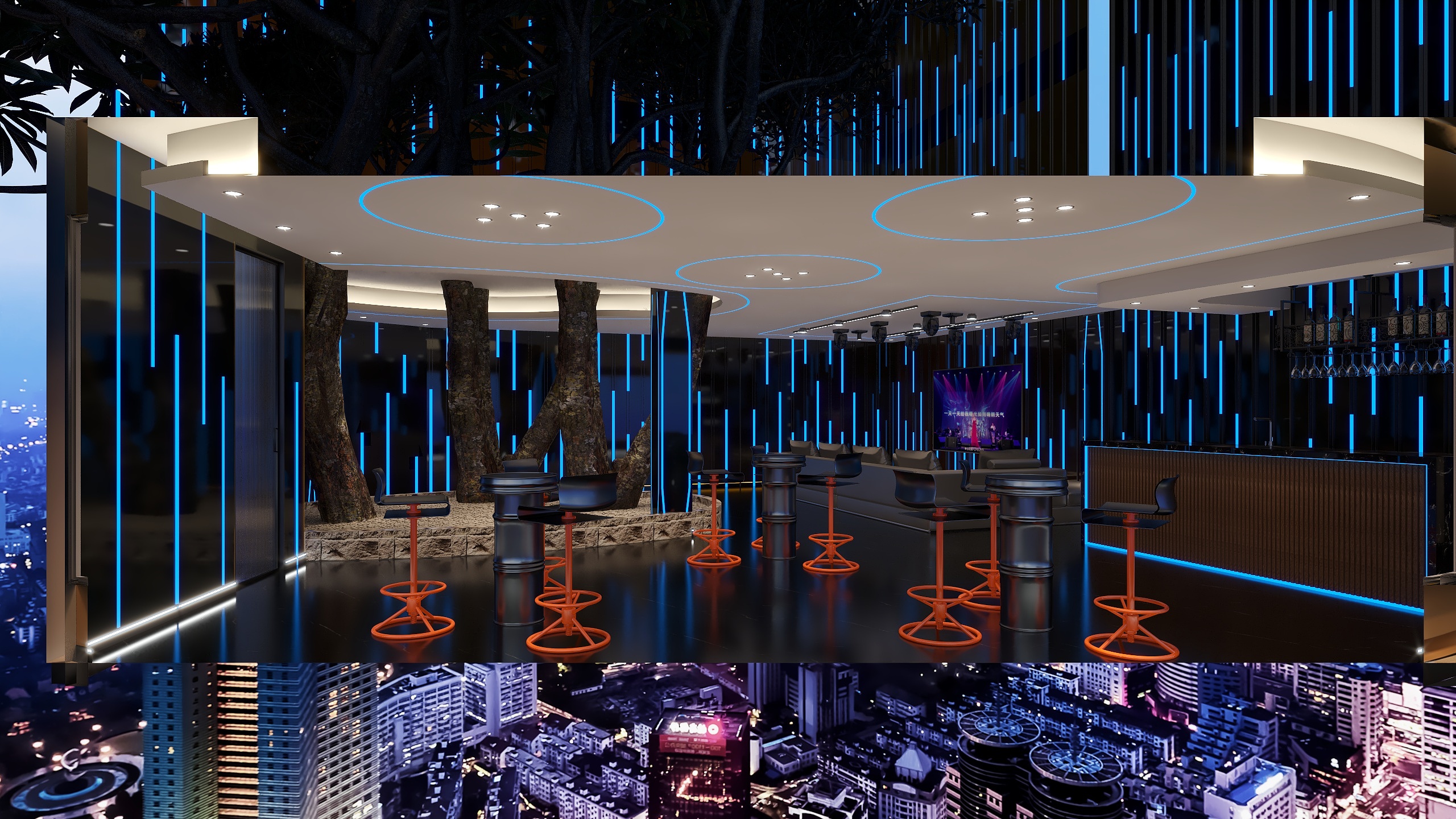 yp6973-酒吧(2)-装修设计方案