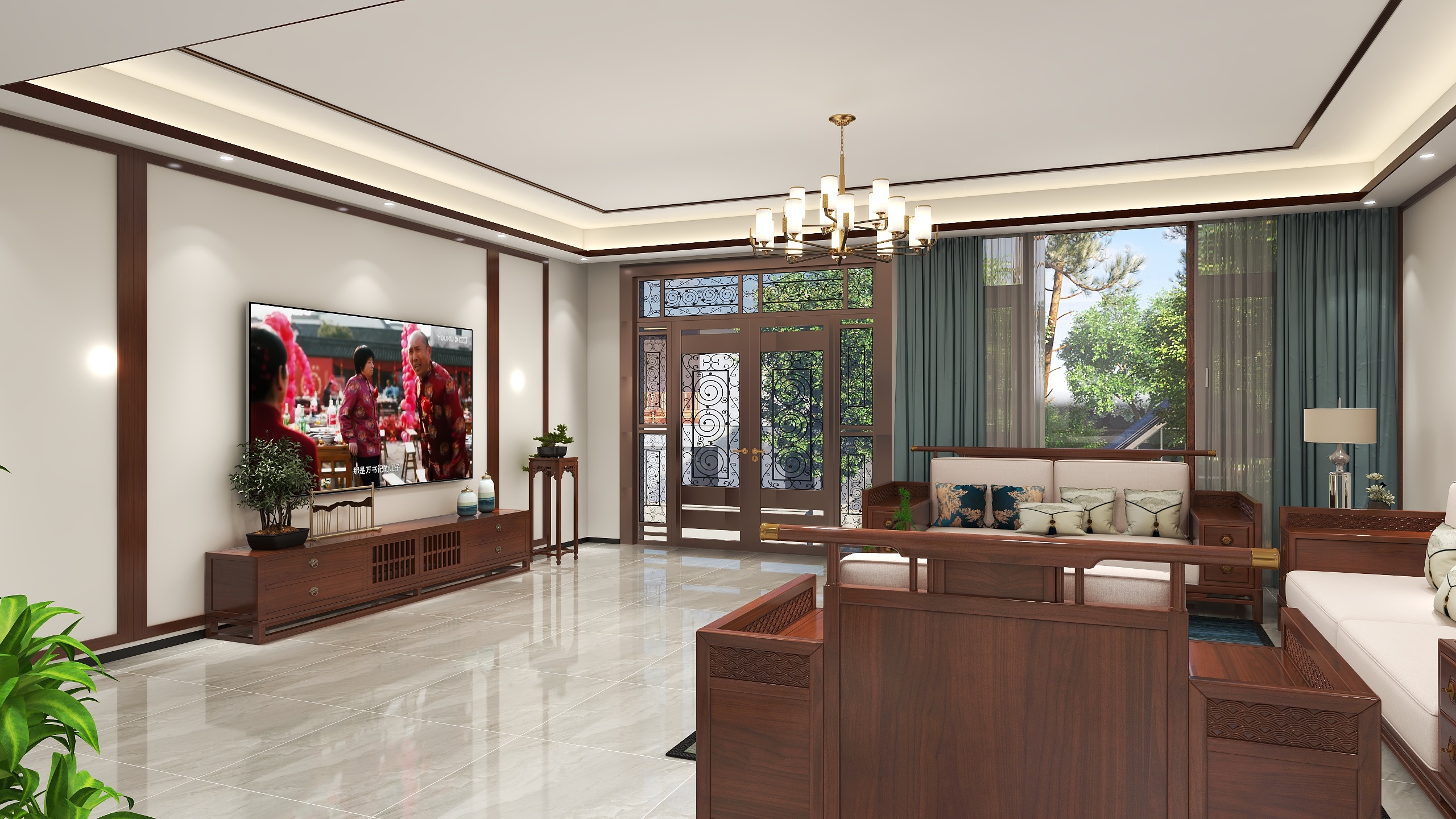 整装全案设计机构-173㎡5室装修效果图