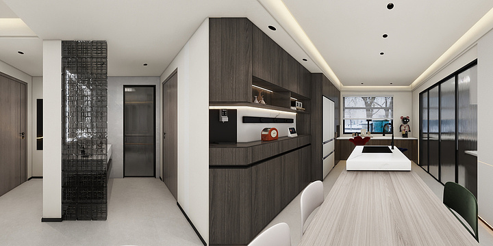 共豪装饰15506546066-中铂新天地128m²-装修设计方案