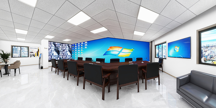 王治安-华总-慧停车办公楼-装修设计方案