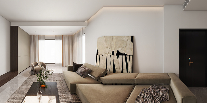 广安米兰纳2-金楠城3-3-902-装修设计方案