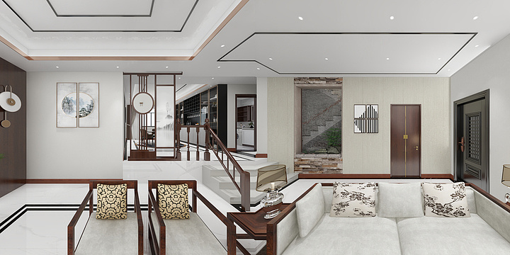 兴计-阿克苏别墅3层-装修设计方案