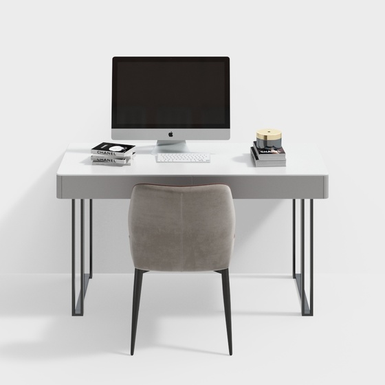 Modern desk and chair combination