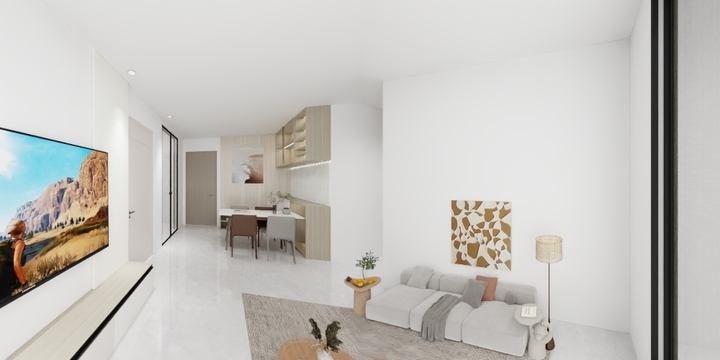 玫瑰与山海-保利中交云上16#804 主卧-装修设计方案