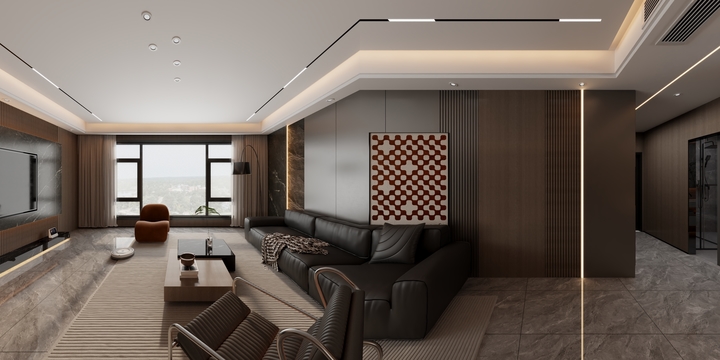 慕夜笙-意式轻奢-159.55m²-副本-装修设计方案