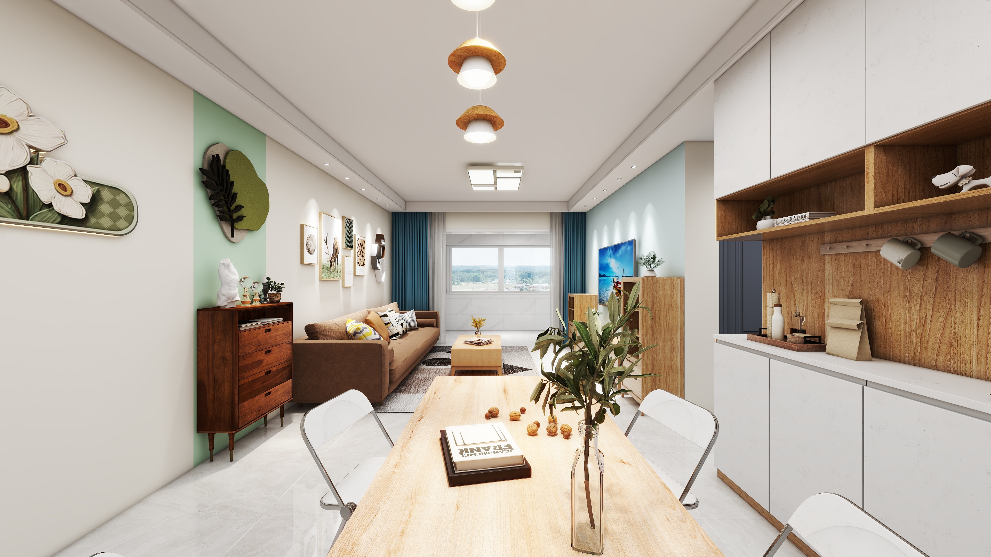 扶光设计-121㎡4室-装修设计方案