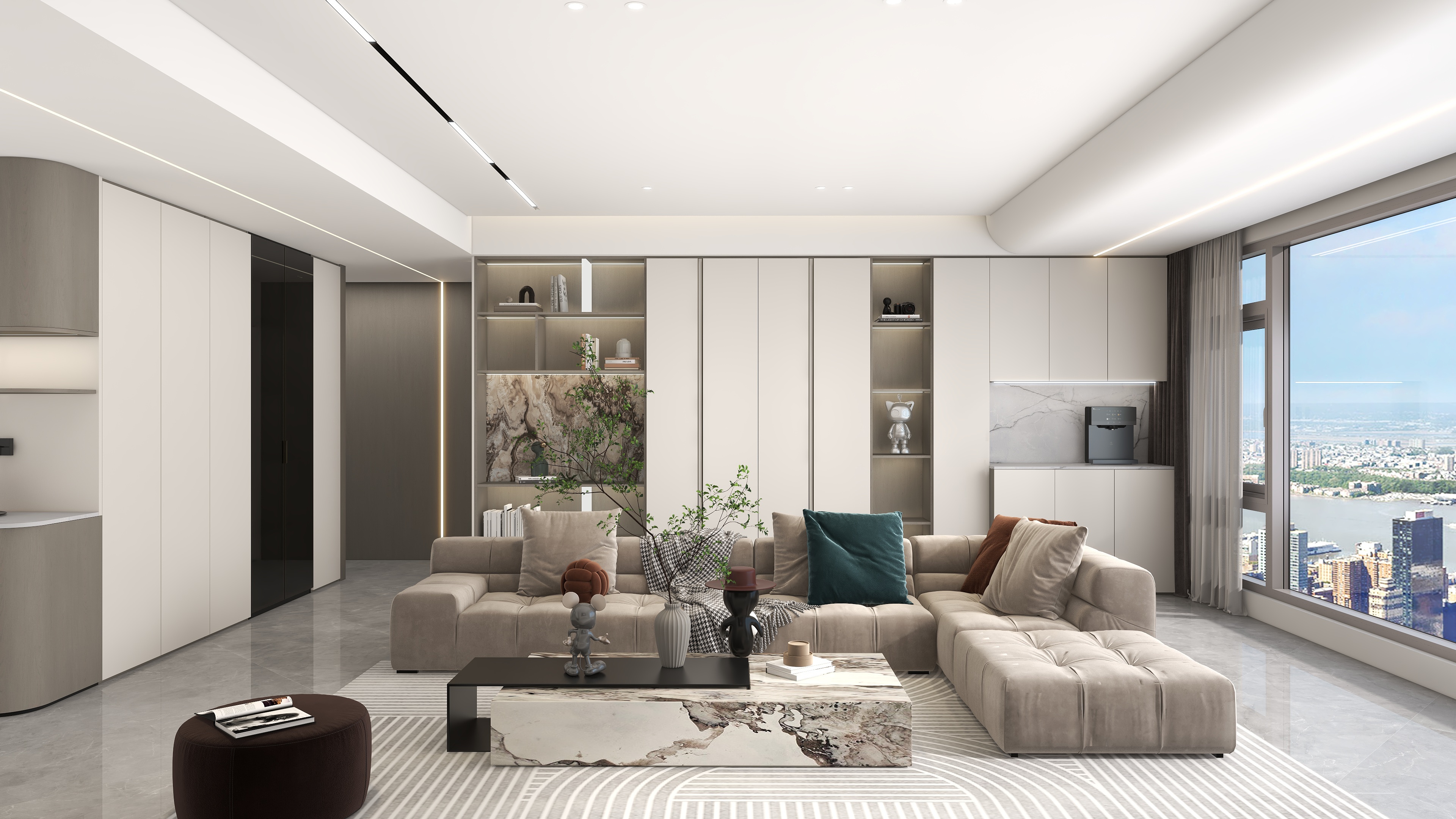 厦门好莱客Morty-国贸上城140M²-装修设计方案