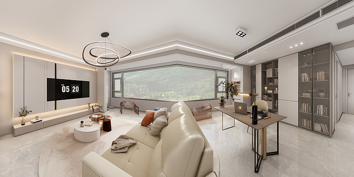 创意空间-高端设计-海河湾11号楼1单元404-客户·赵健民-装修设计方案