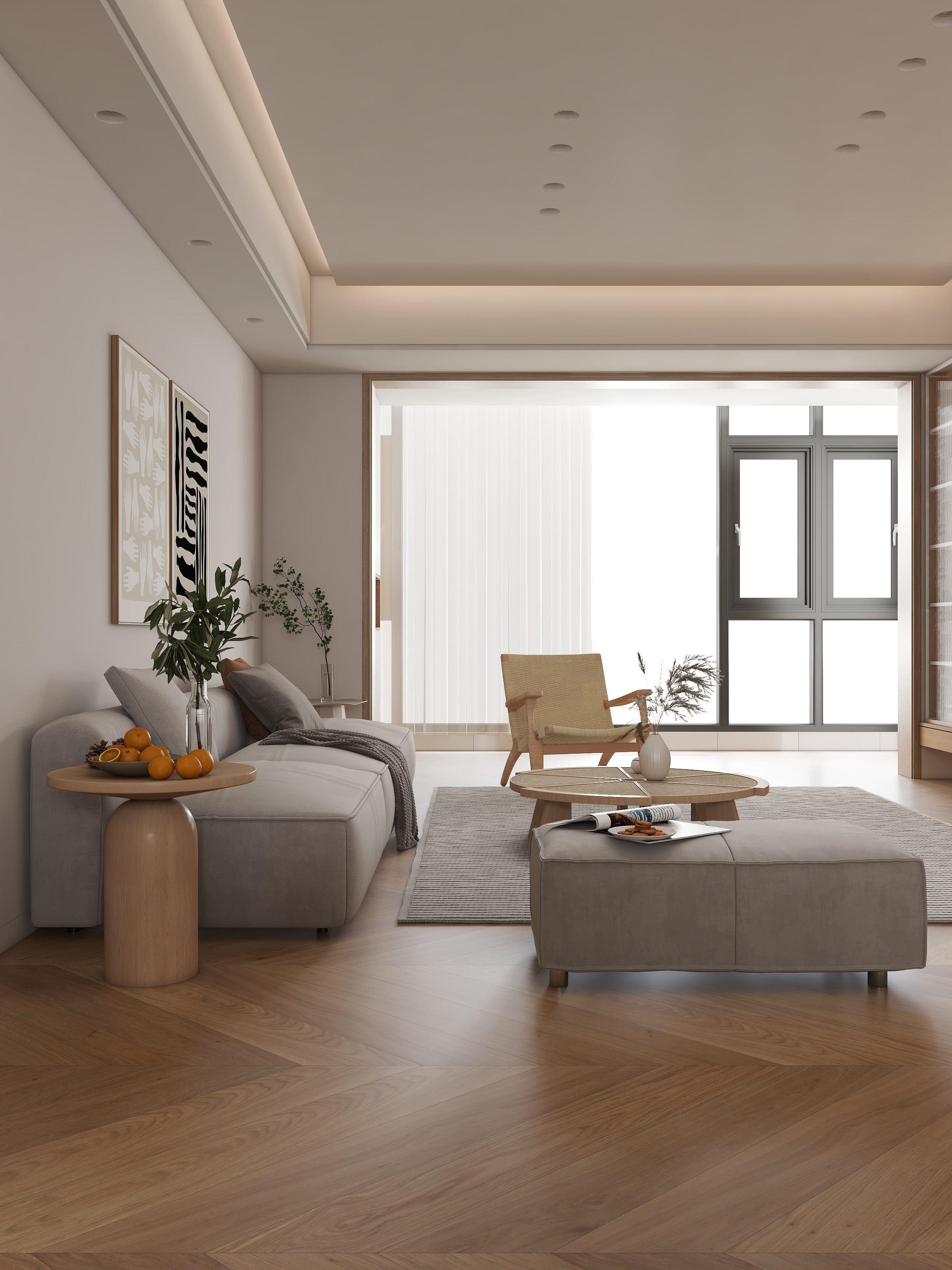 HT一绘途设计工作室-原木风-威尼斯世纪城-装修设计方案