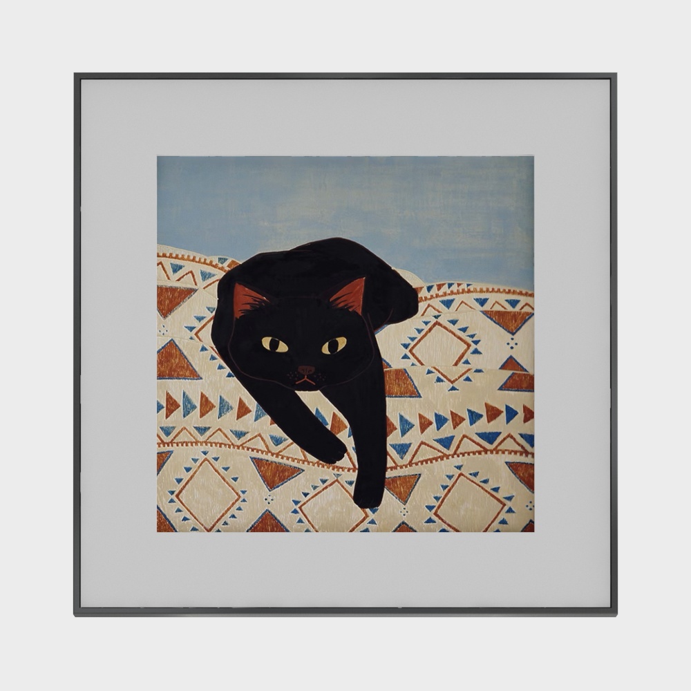 儿童小猫装饰画