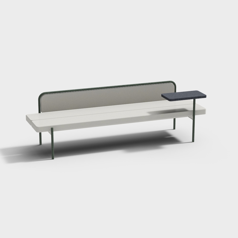 Steelcase Lounge benches3D模型