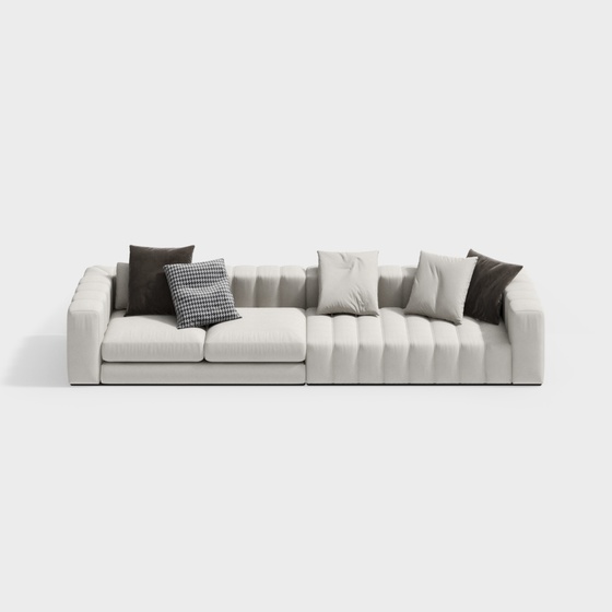 Modern multi-person sofa