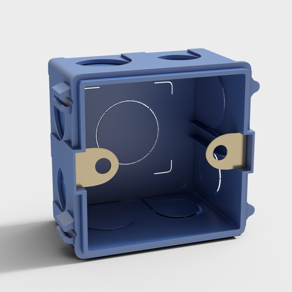 弱电接线盒3D模型