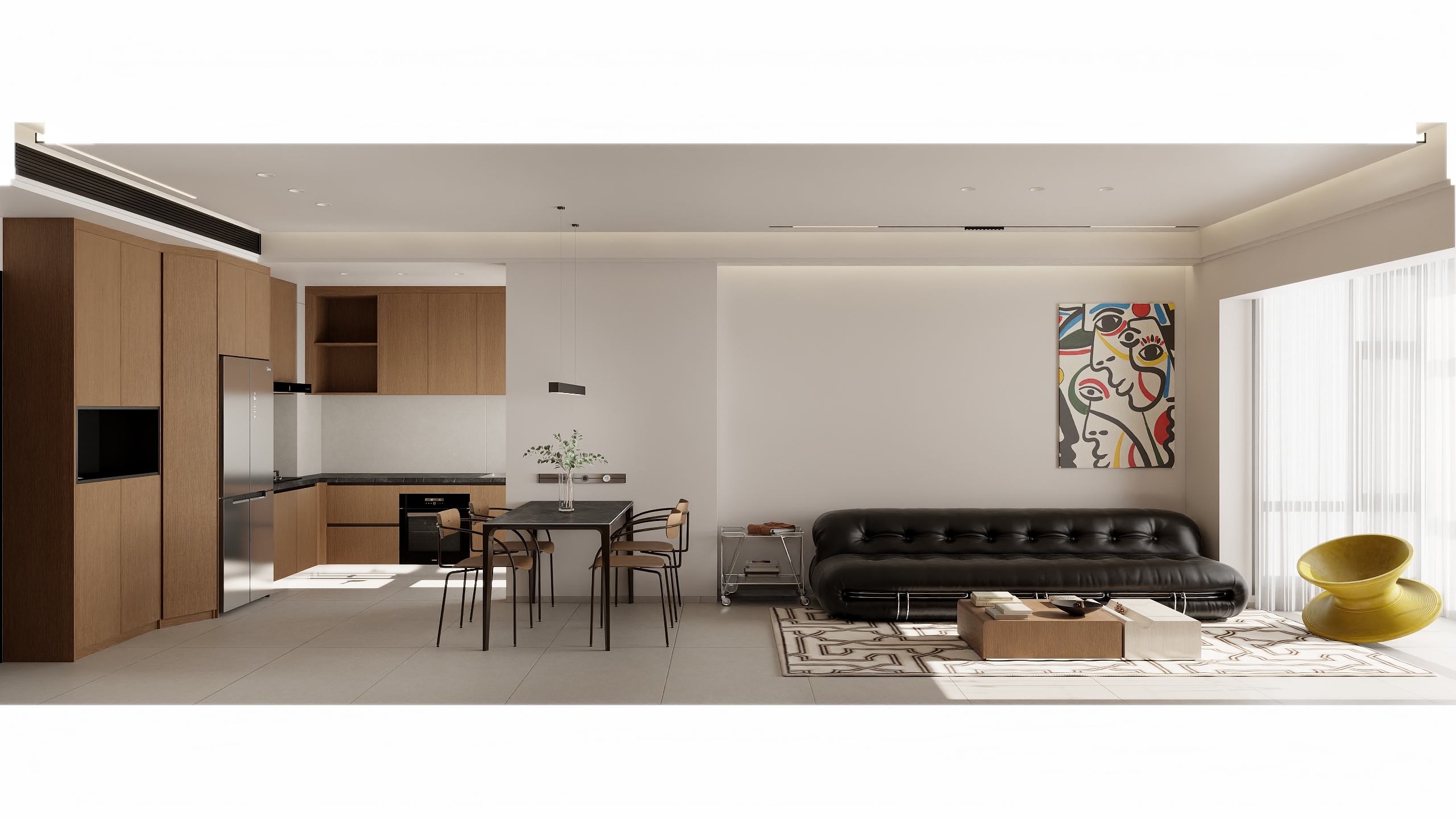 周友西-现代原木-装修设计方案