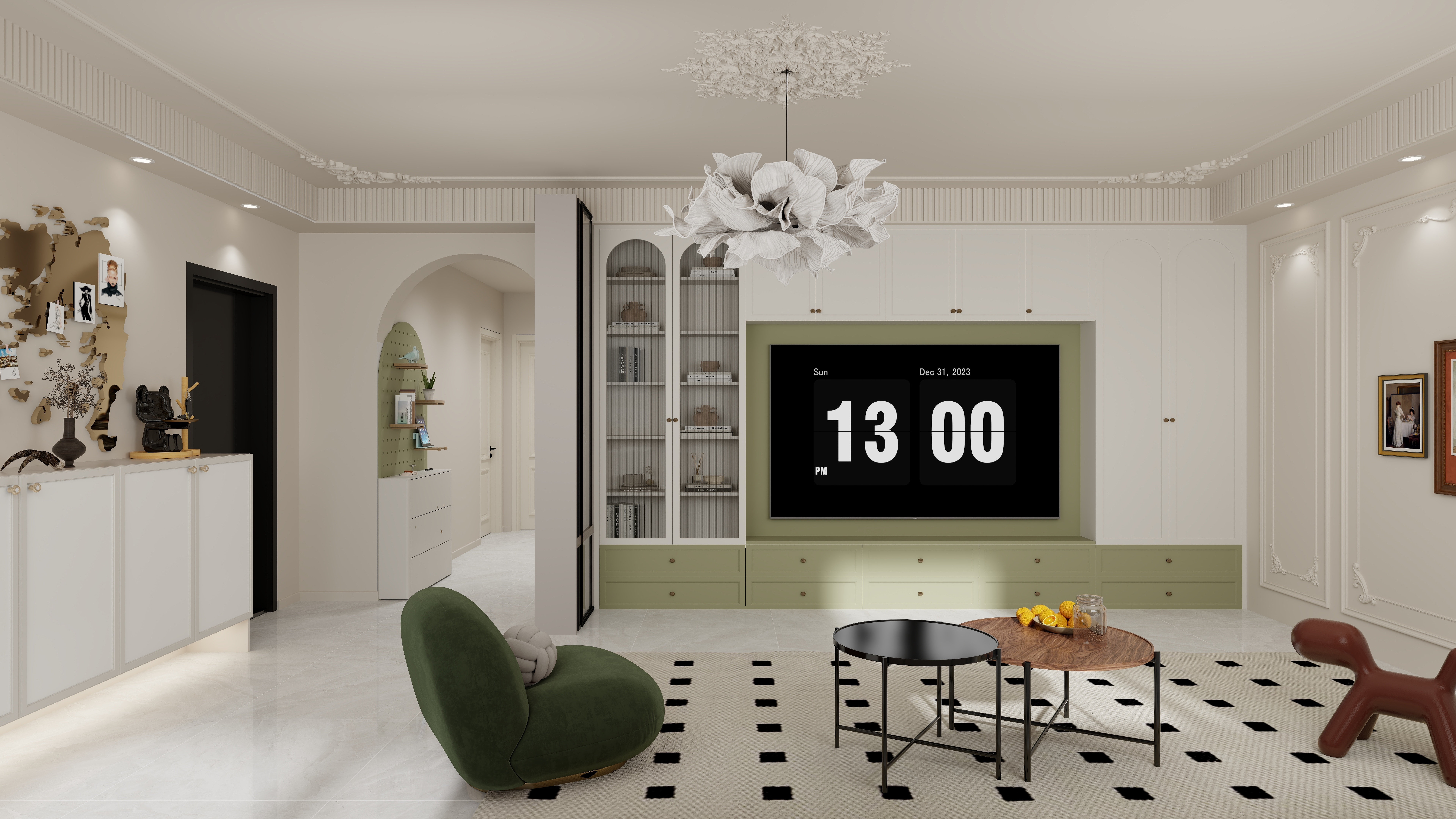 B_wg-129㎡3室装修效果图