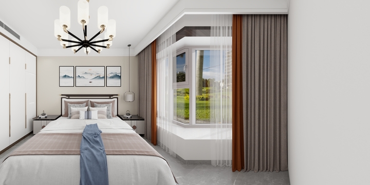 设计师阿辛-史丹利滨河湾A2户型2-1-801-装修设计方案