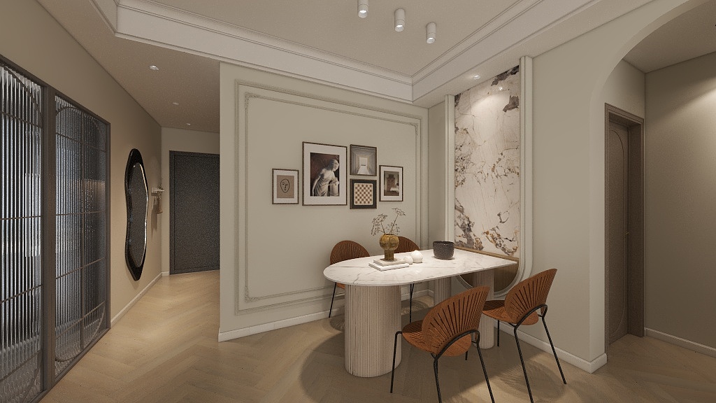 王肖-山水大院1栋3号户型-装修设计方案