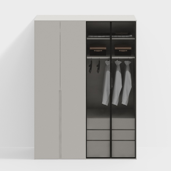 Modern wardrobe