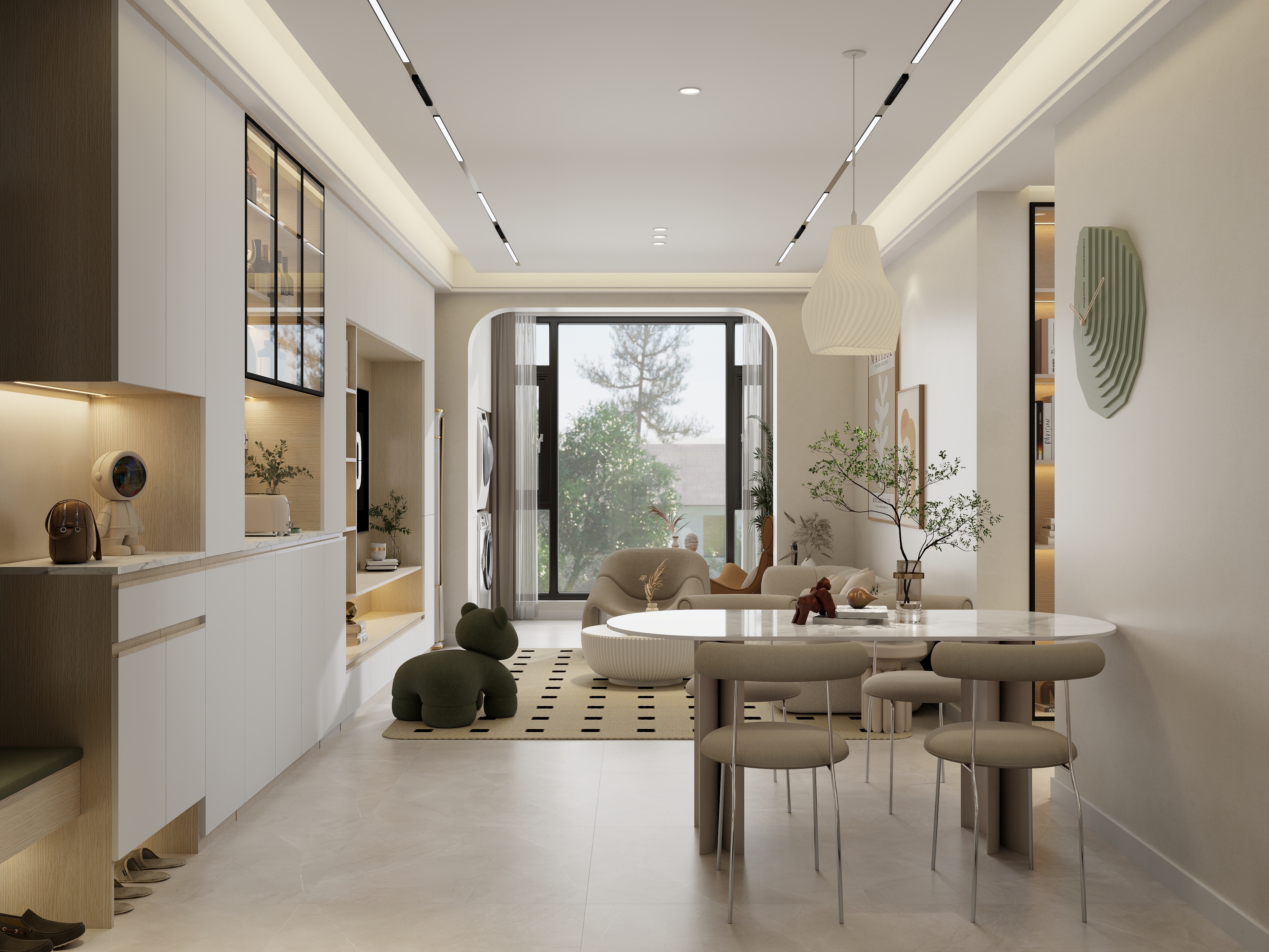 设计师晓风-三居室简约风住宅-装修设计方案