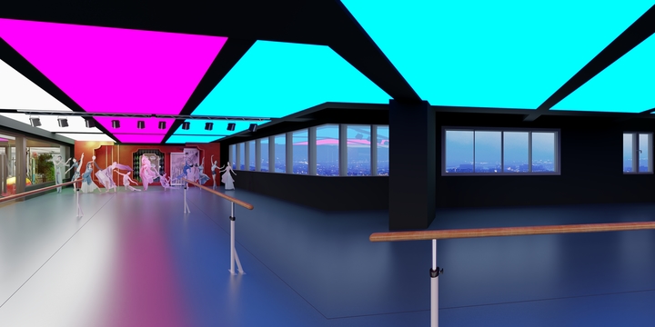 矮月亮-成都乐霖舞-装修设计方案