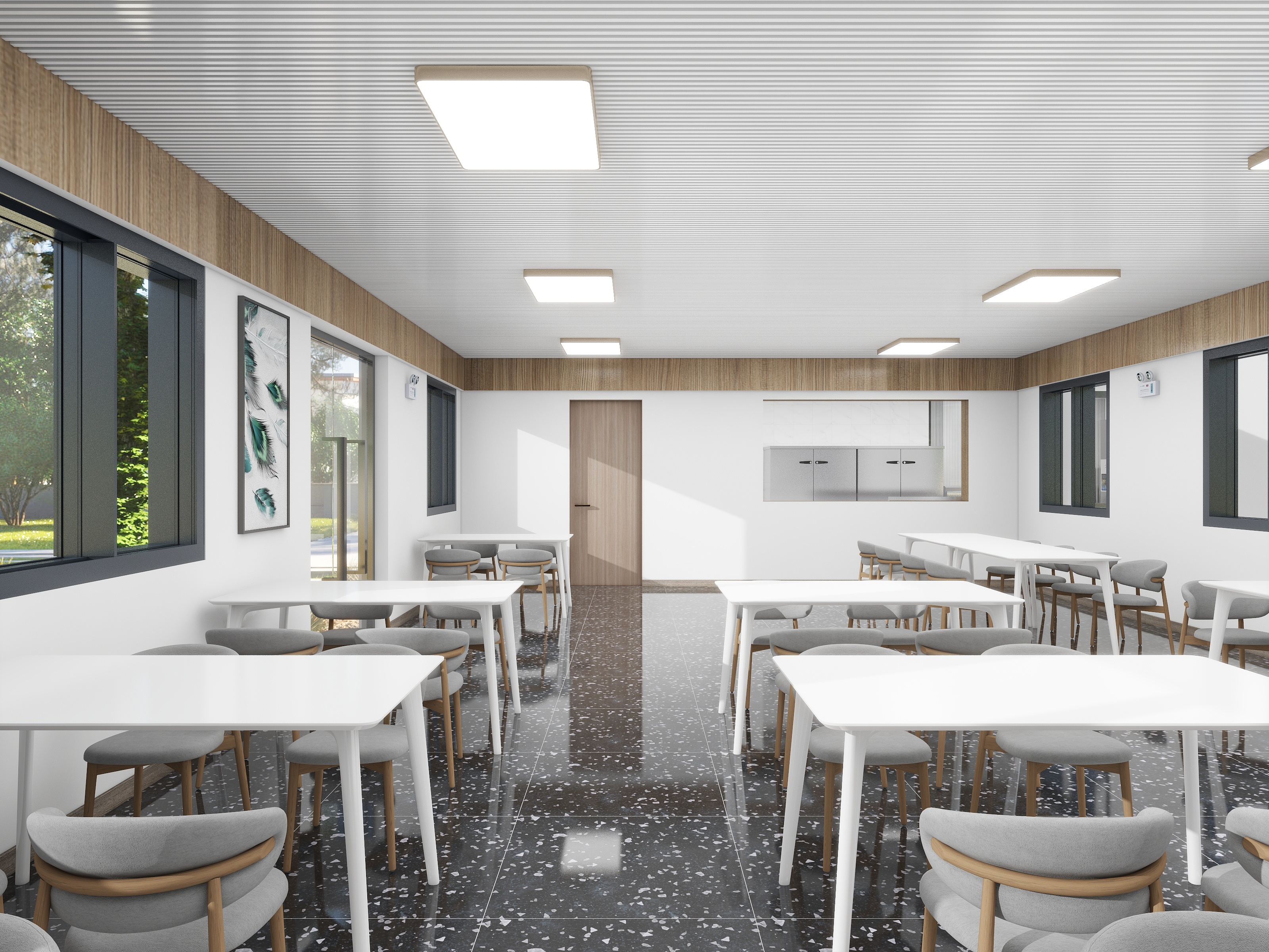 简墨视觉设计-职工餐厅-装修设计方案