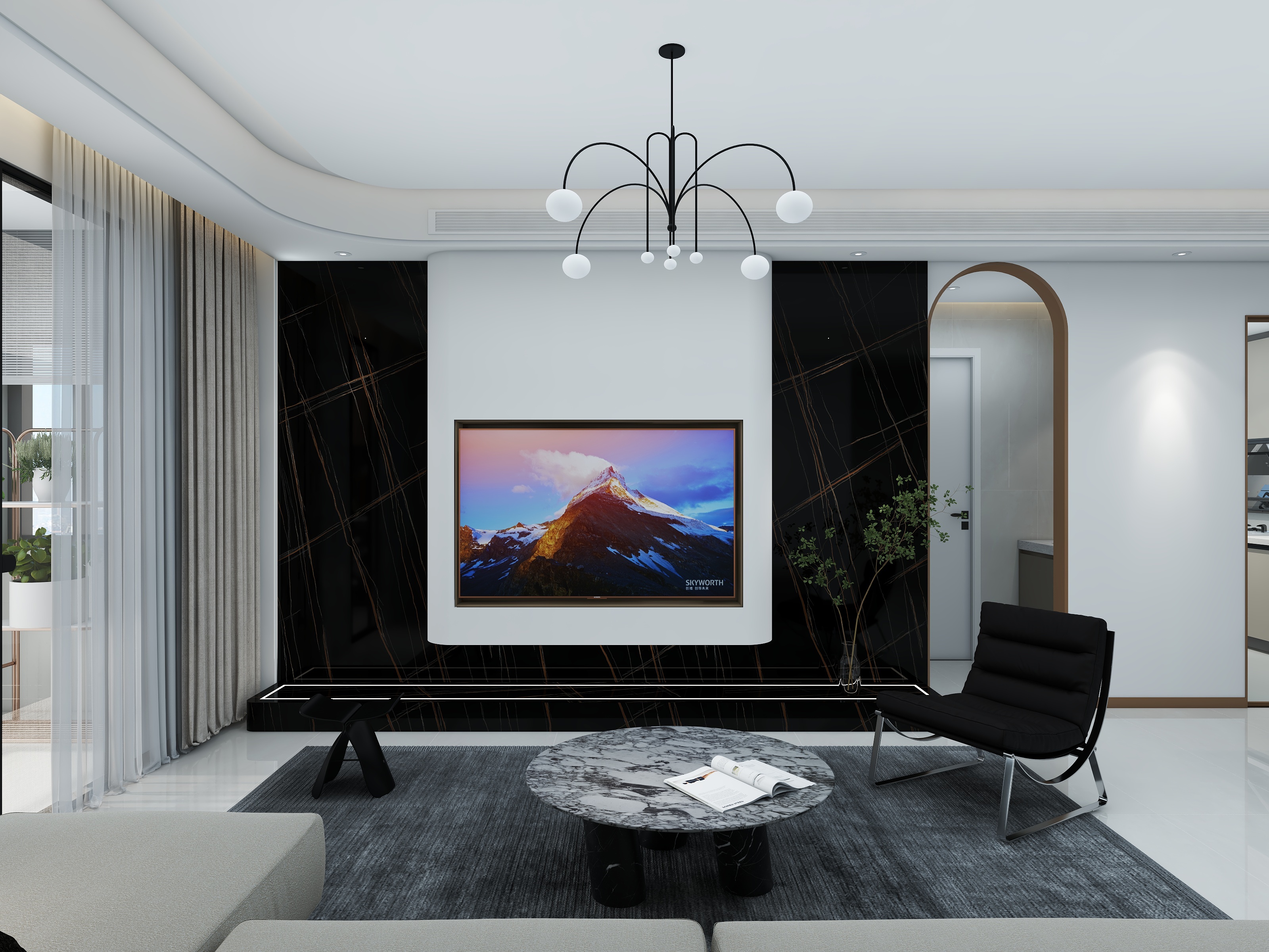 徐斌007-104㎡3室-装修设计方案