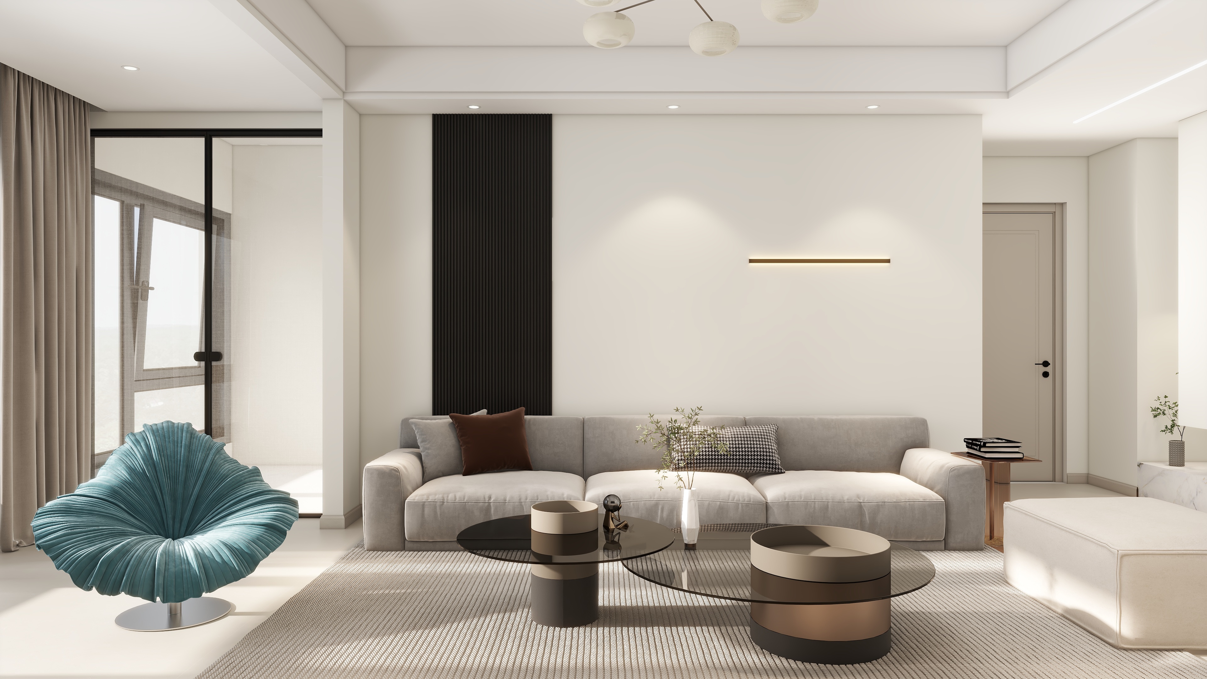 爬呀爬呀爬-现代简约113㎡2室-装修设计方案