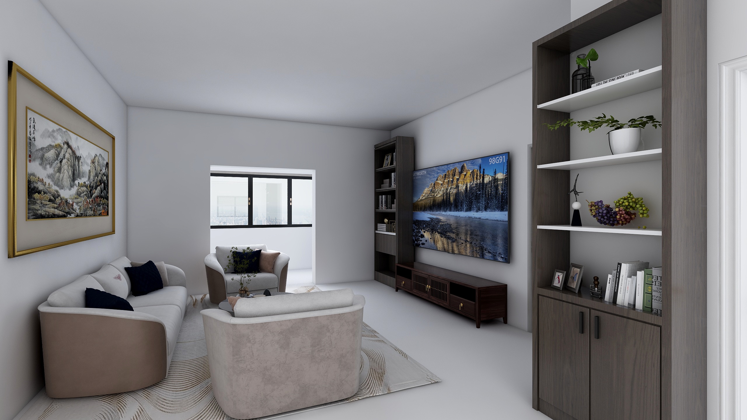 .HeACRVb-盛世豪门第二方案装修效果图