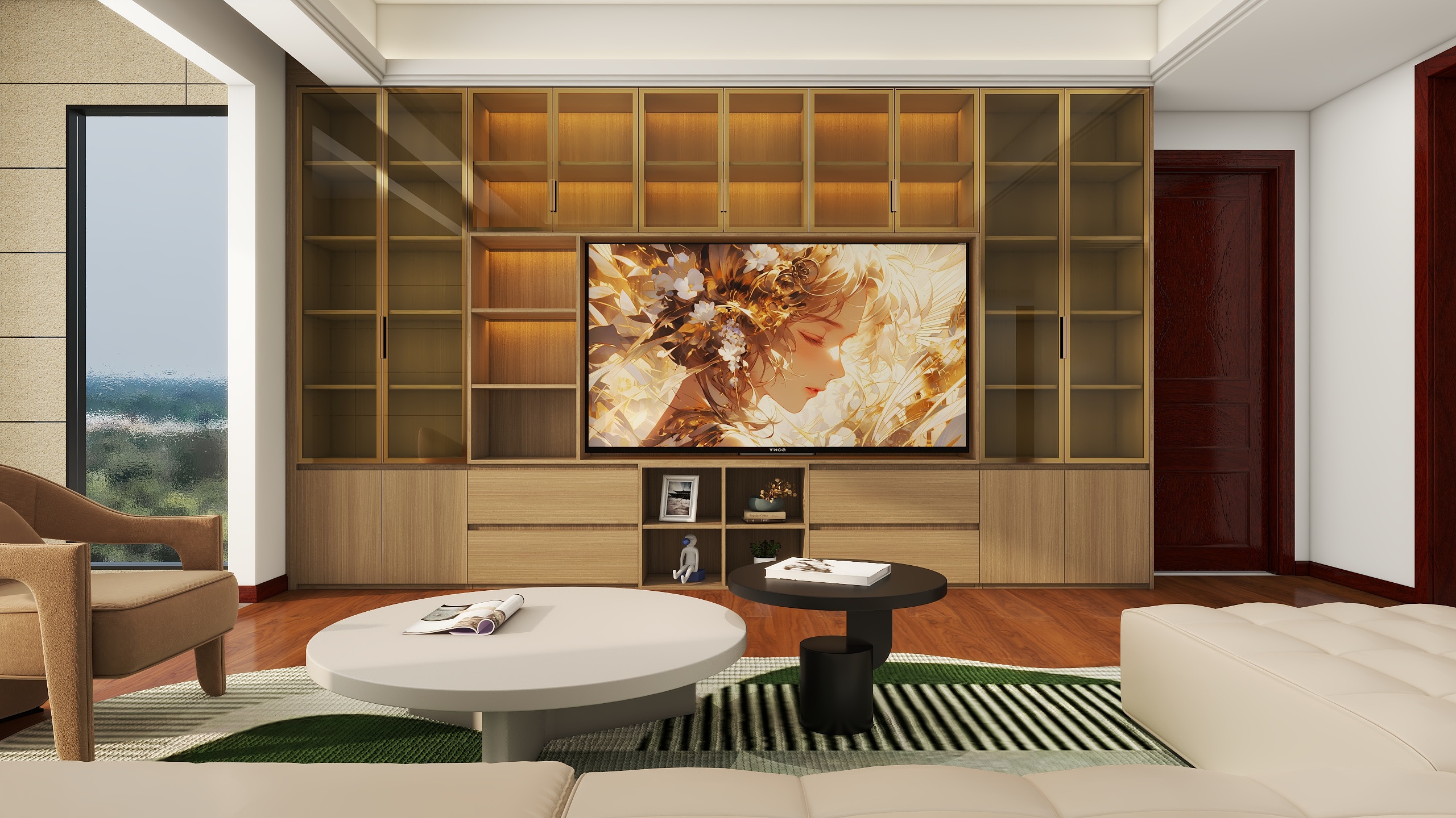 夕阳偏落橙海-云谷崇和里4号302-装修设计方案