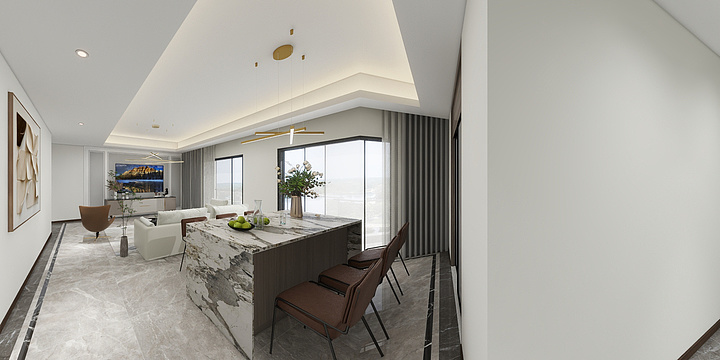 高定-设计-炎华置信上林景著-装修设计方案