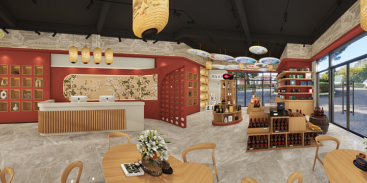 吉美设计小徐-宋城门面-装修设计方案