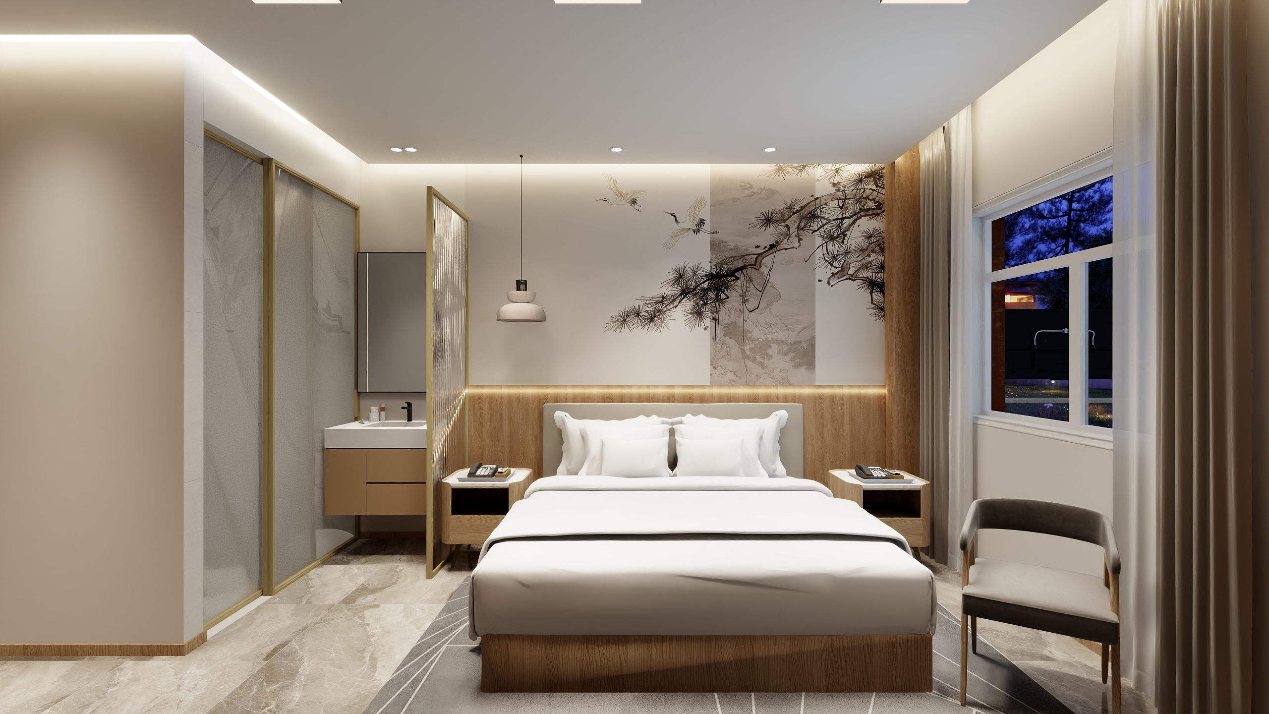 白邑.-酒店前台-装修设计方案
