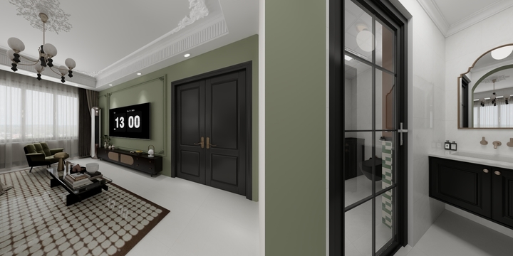 设计师莱莱-中央公园116平方-装修设计方案